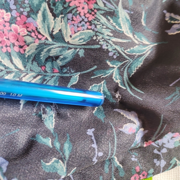 Vintage Floral House Dress Nightgown - Picture 12 of 14